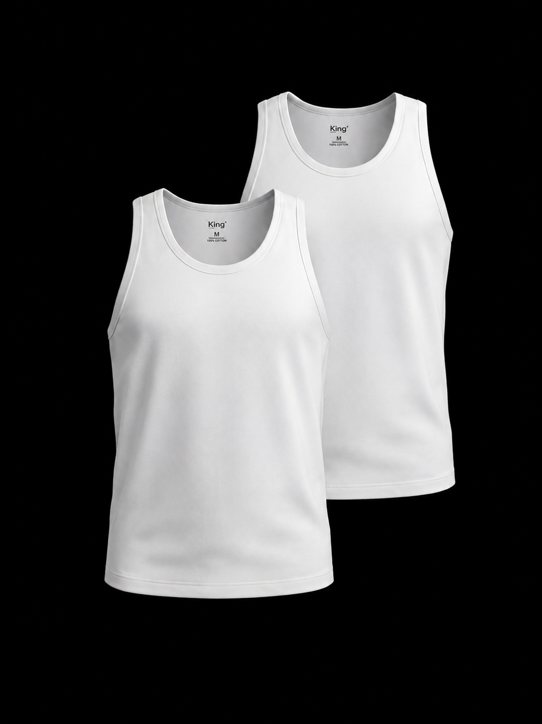 PREMIUM JERSEY INNERWEAR VEST (WHITE)